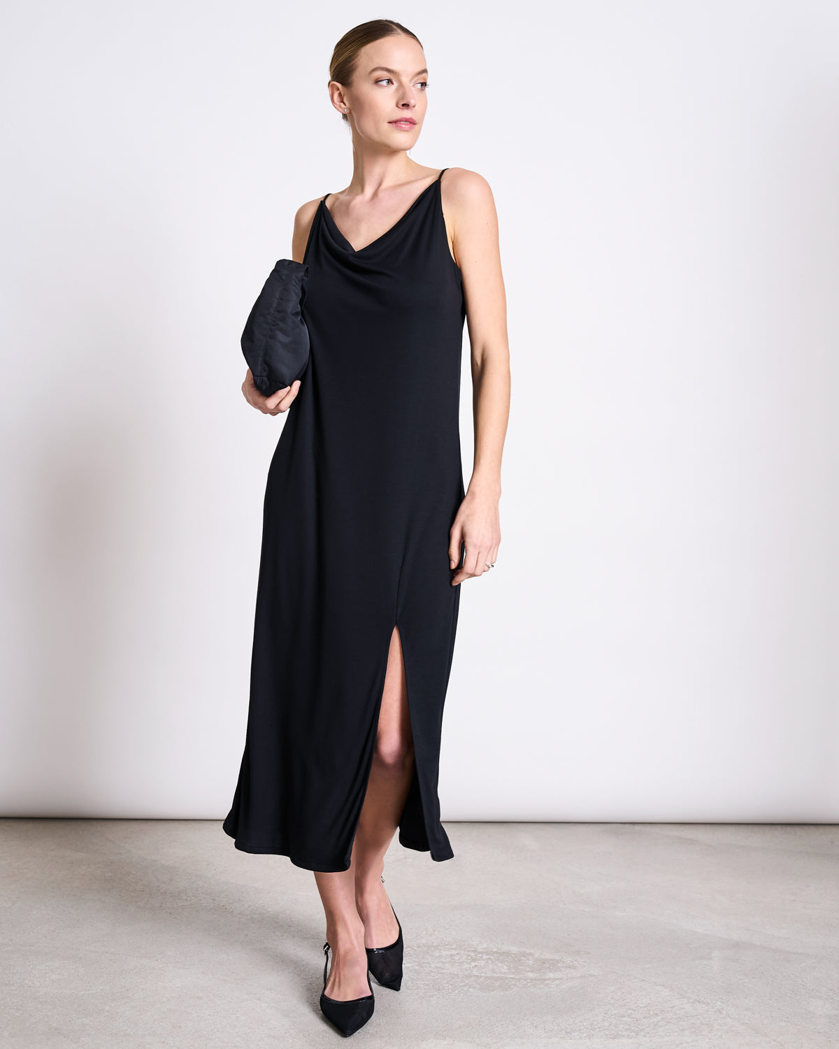 MIDI DRESS HELEN BLACK – JAN 'N JUNE