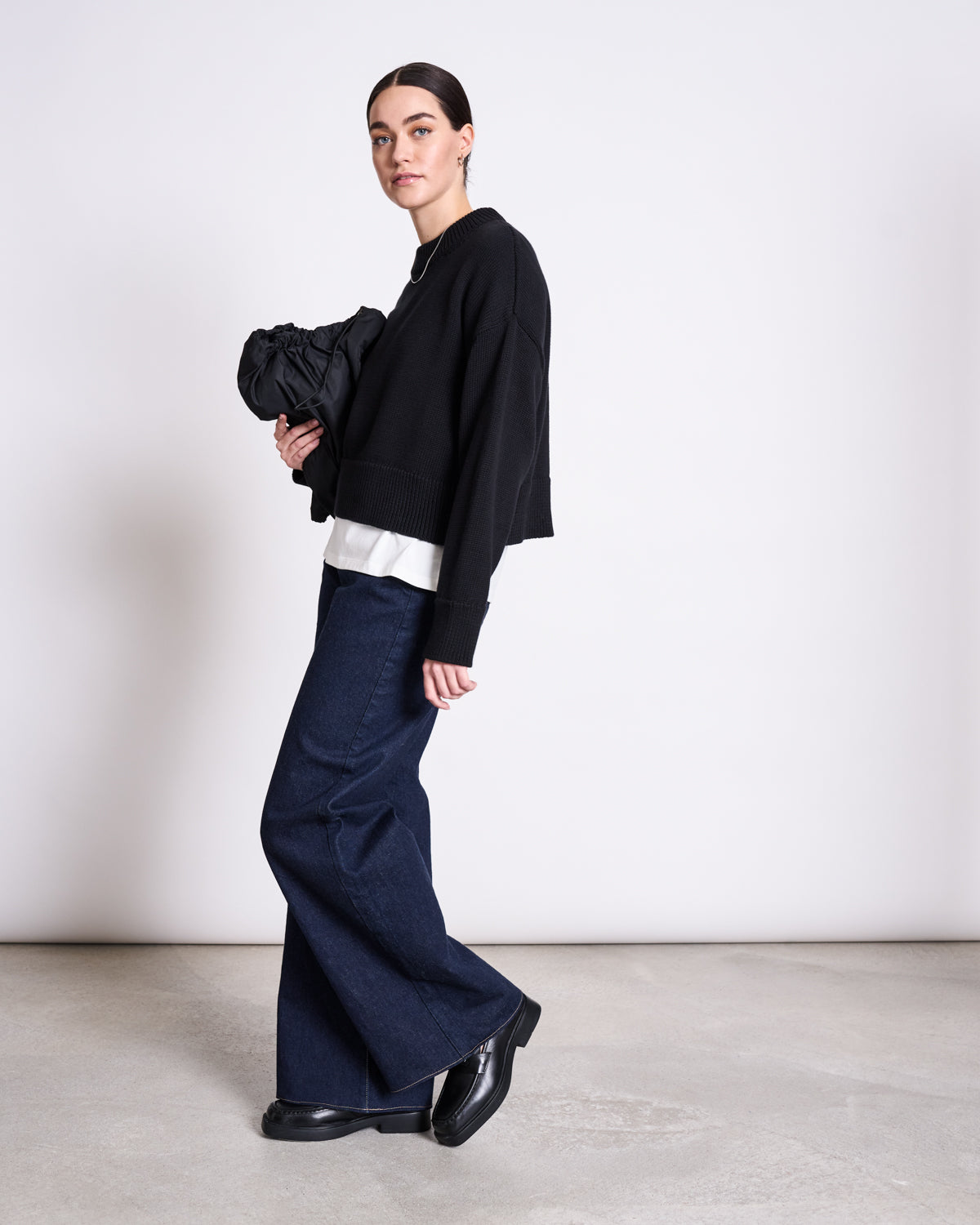 JUMPER YAGMUR BLACK GOTS – JAN 'N JUNE