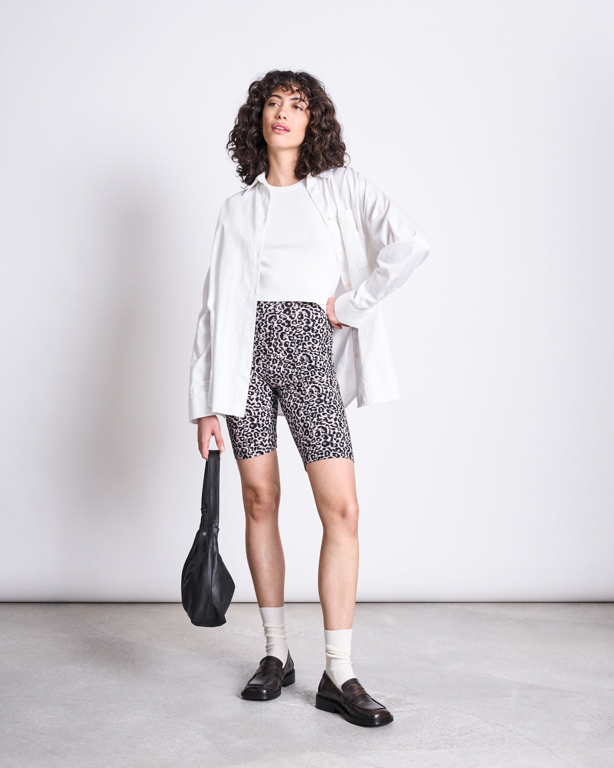 Biker shorts and shirt online