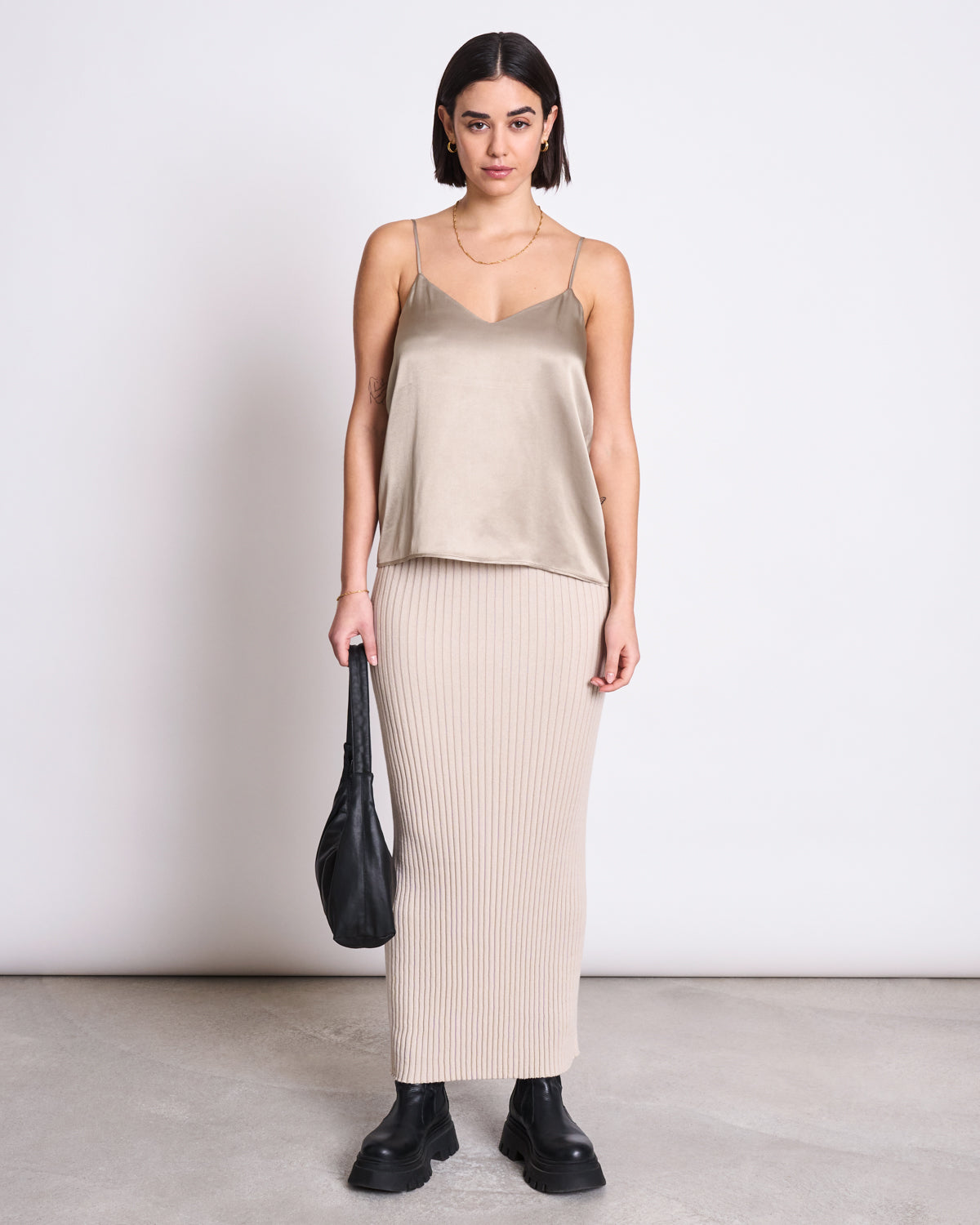 SLIP TOP MAUD SILVER GREY – JAN 'N JUNE