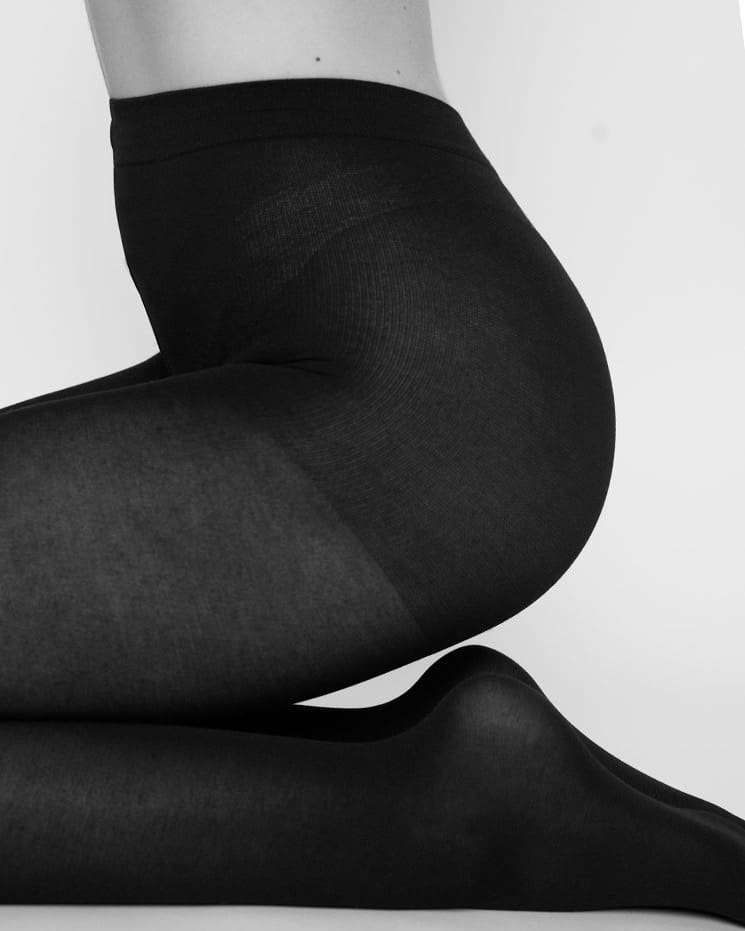 Lia Tights Black 100 den | Shop now - Swedish Stockings