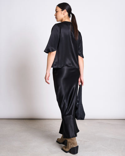 SILKY SHIRT NAMORA BLACK