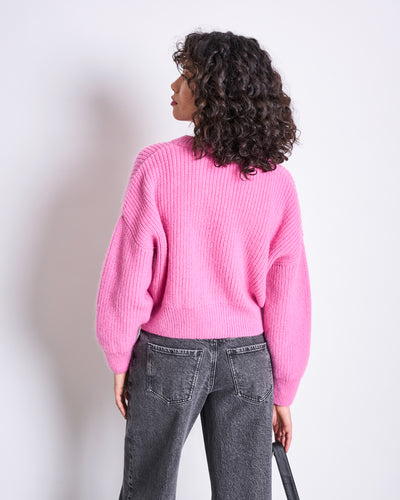 WOOLY CARDIGAN BENI BONBON PINK