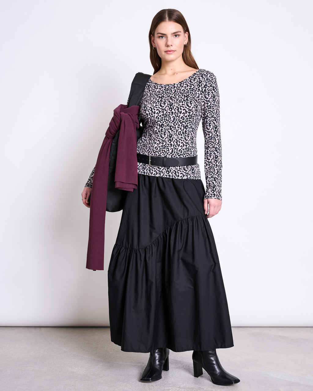 BALLERINA LONGSLEEVE LEON LEO PRINT GOTS