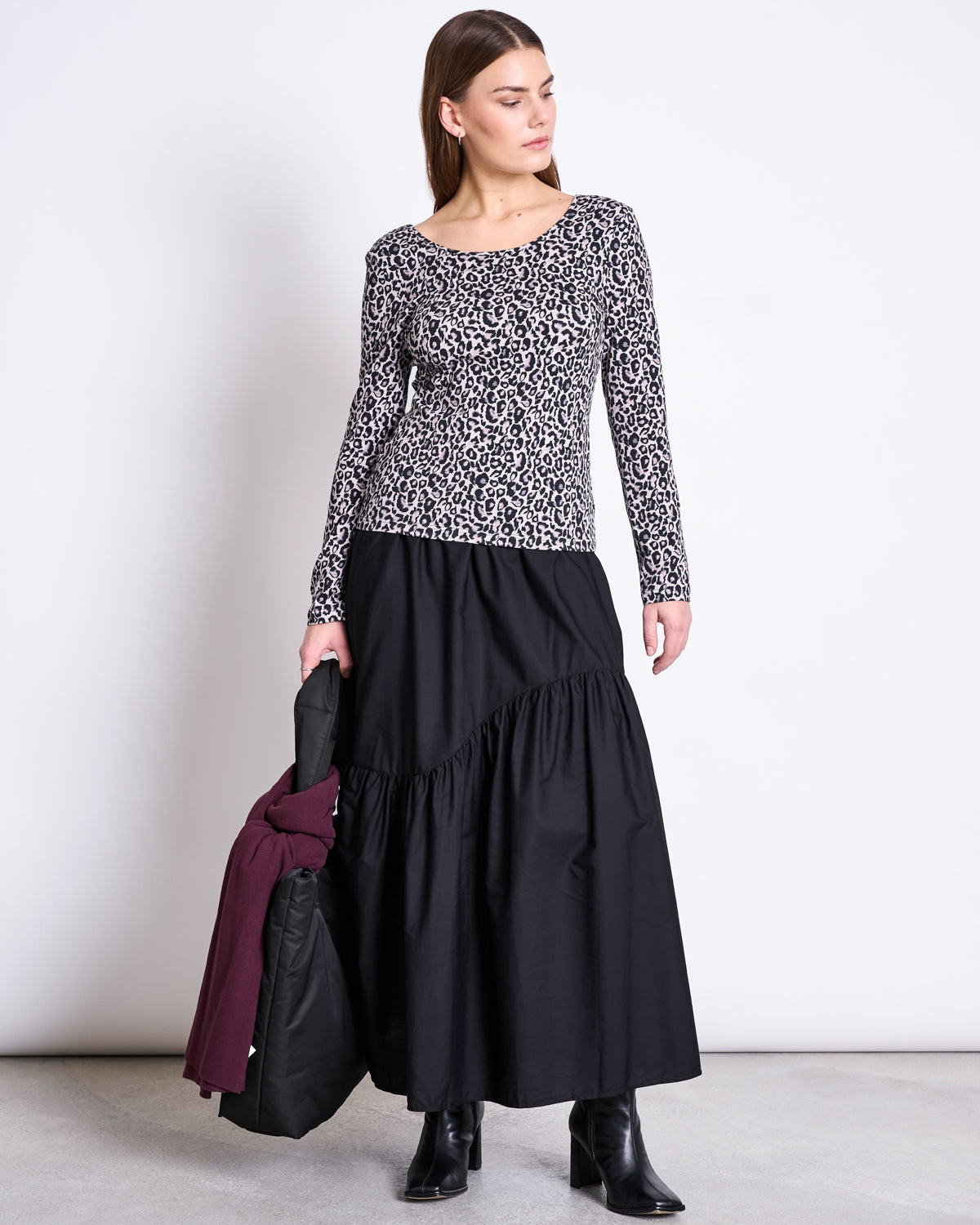 BALLERINA LONGSLEEVE LEON LEO PRINT GOTS