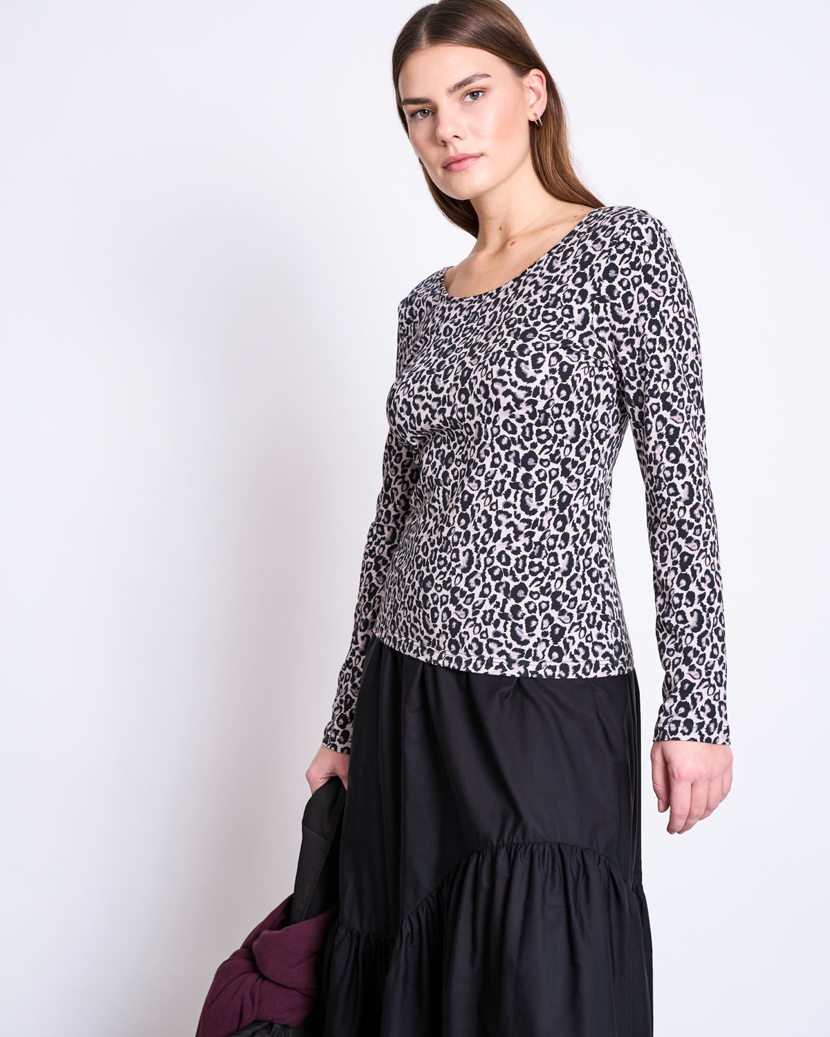 BALLERINA LONGSLEEVE LEON LEO PRINT GOTS