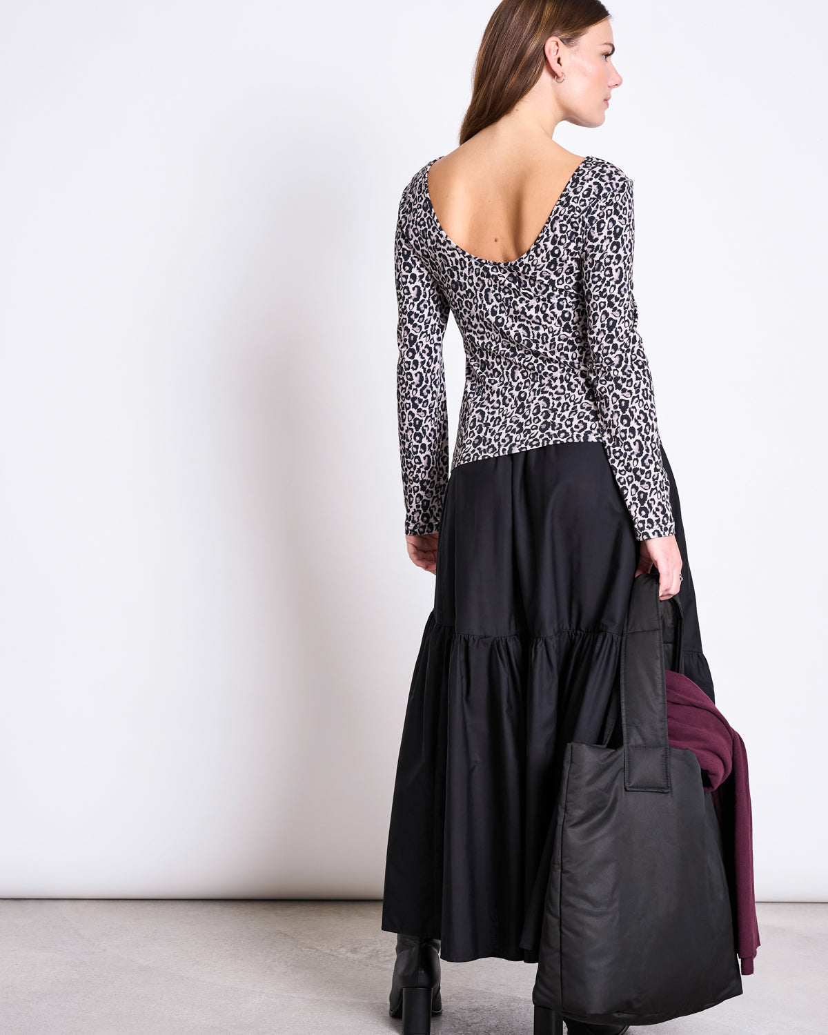 BALLERINA LONGSLEEVE LEON LEO PRINT GOTS