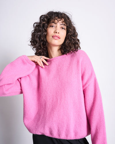 WOOLY KNIT JUMPER LEJAK BONBON PINK