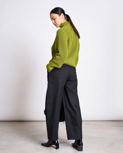 JUMPER OLA MOSSY PEAR GOTS