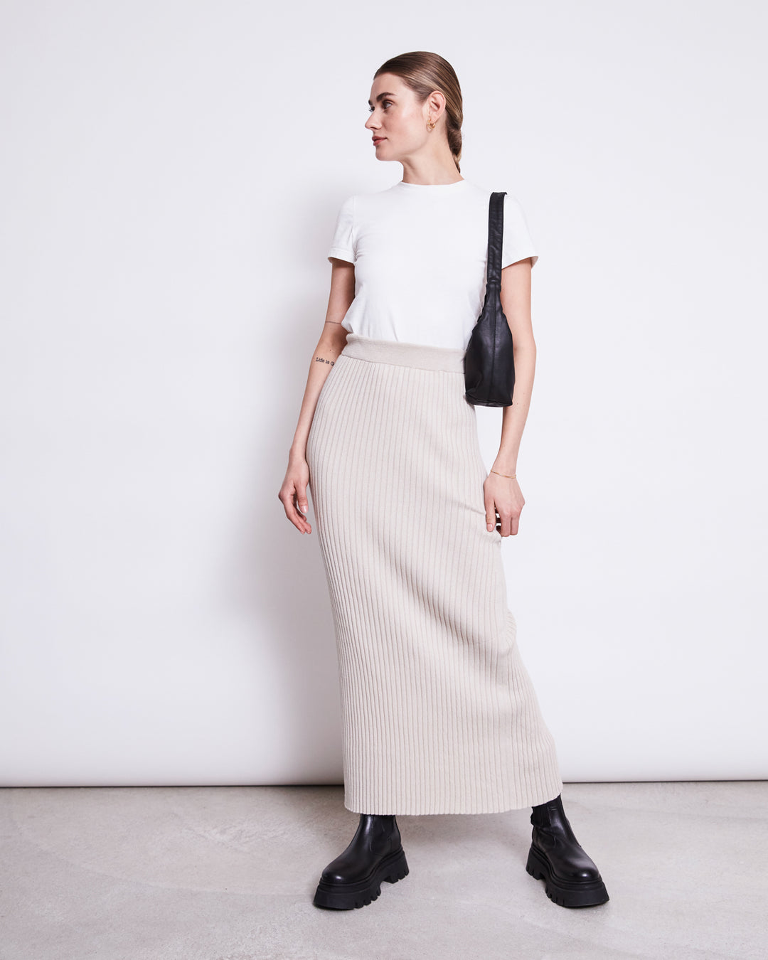 acka jacquard knit skirt（ivory） acka jacquard knit skirt（ivory）