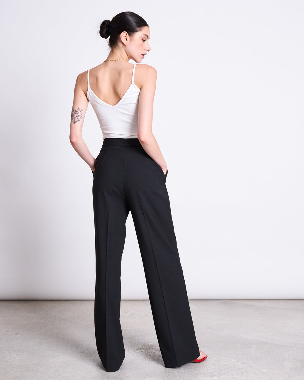 WIDE PANTS CORALIA BLACK Wide Pants jan-n-june 7