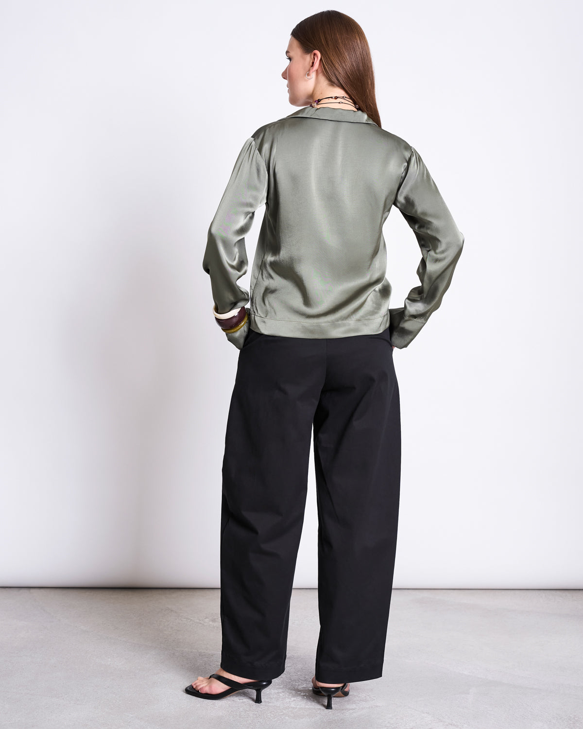 TIE BLOUSE KALUZ SEA SPRAY