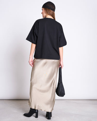 BOXY T-SHIRT TEMEL BLACK