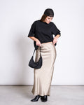 MAXI SKIRT SERIN SILVER GREY