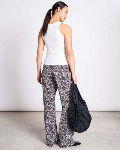 COTTON PANTS SOBY LEO PRINT