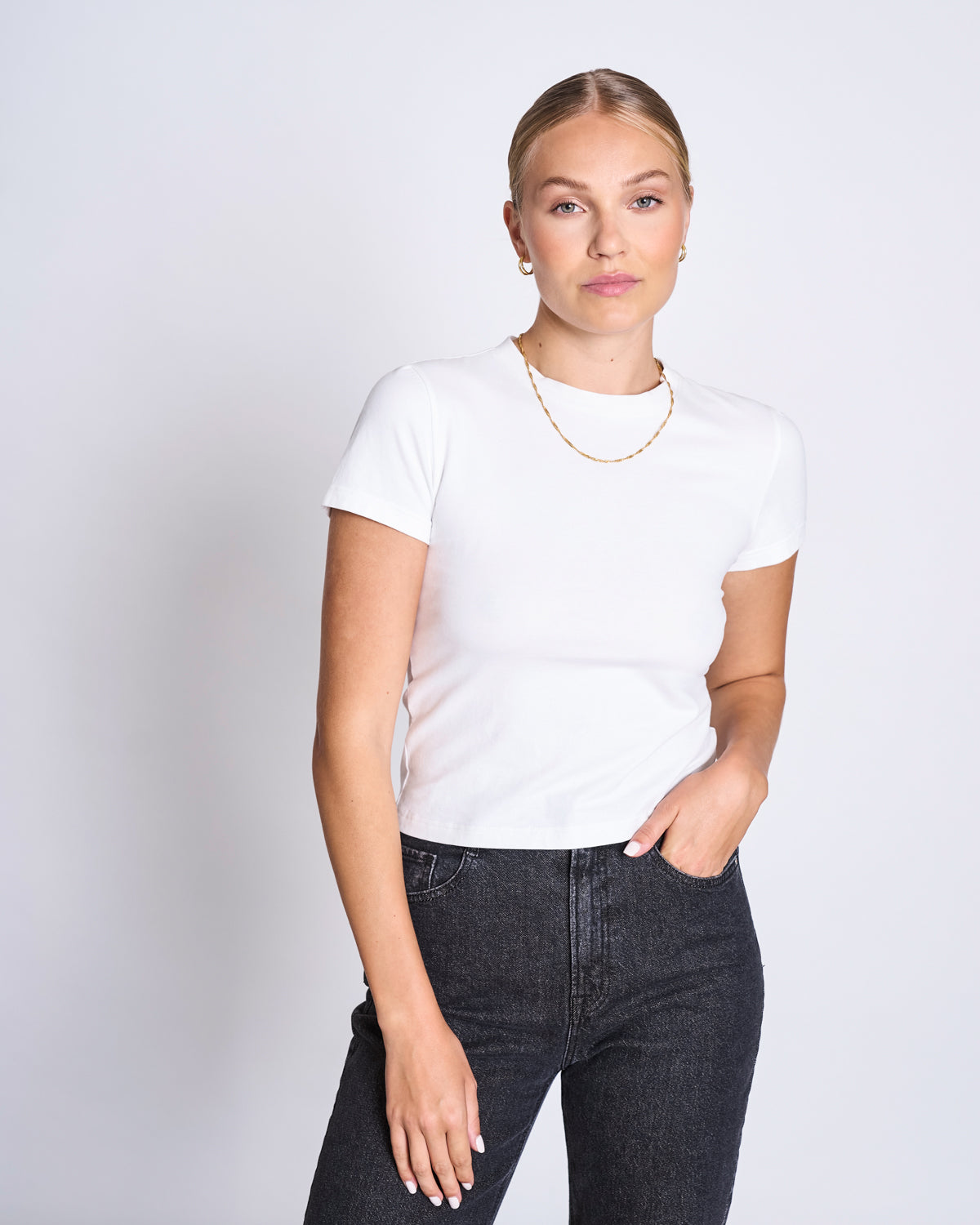 T-SHIRT PALOOMA WHITE GOTS