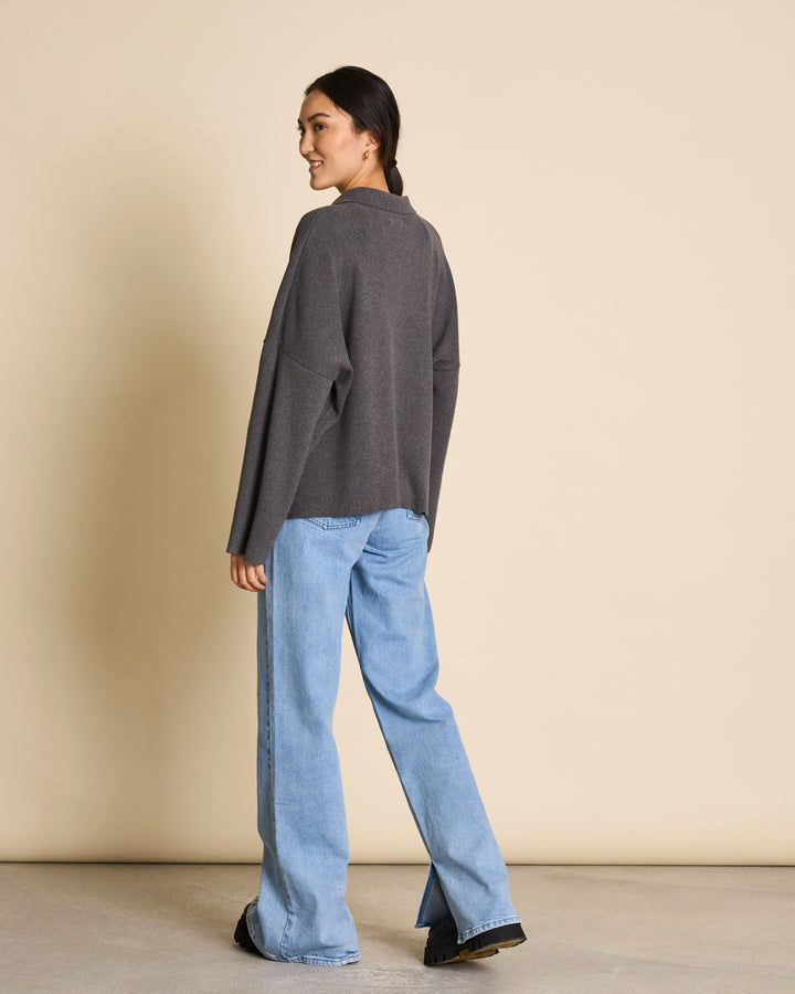 CARDIGAN ANJO DARK GREY GOTS – JAN 'N JUNE