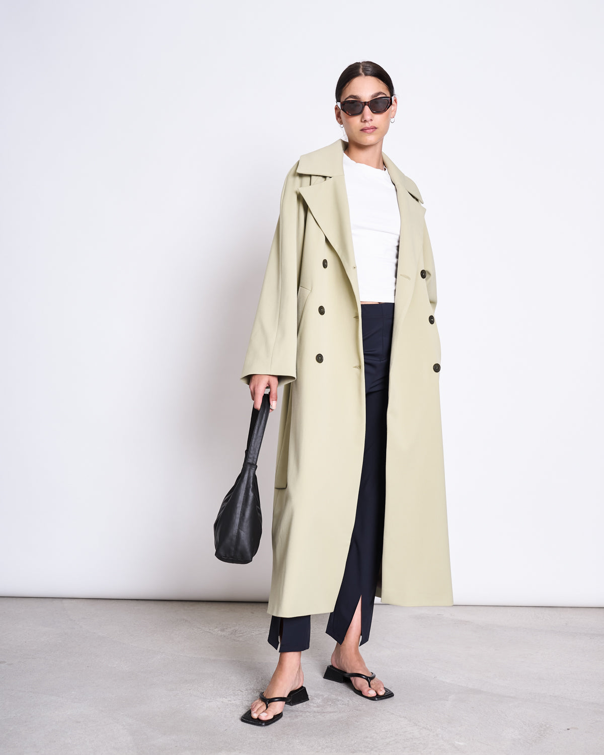 SLIT PANTS RHUE BLACK pants jan-n-june 3