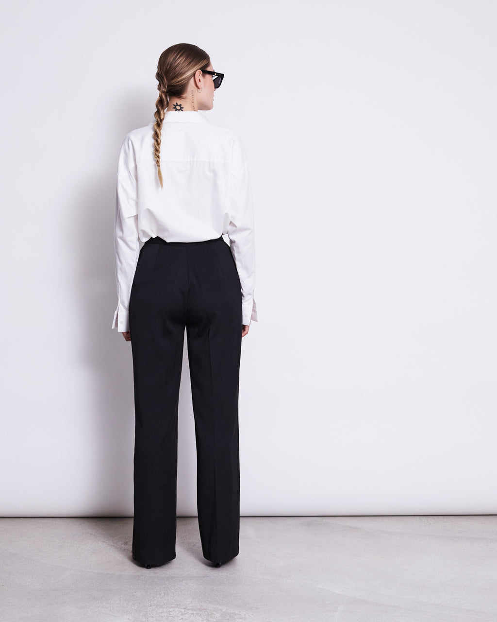 WIDE PANTS CORALIA BLACK Wide Pants jan-n-june 2