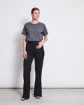 SLIT PANTS DOURO BLACK Wide Pants jan-n-june 1
