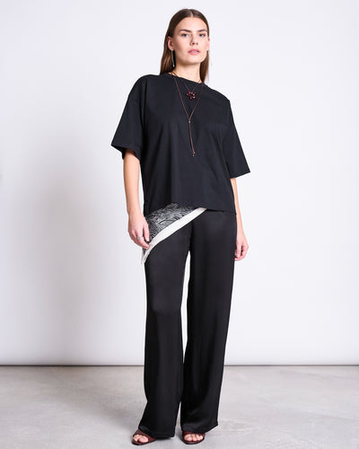 BOXY T-SHIRT TEMEL BLACK