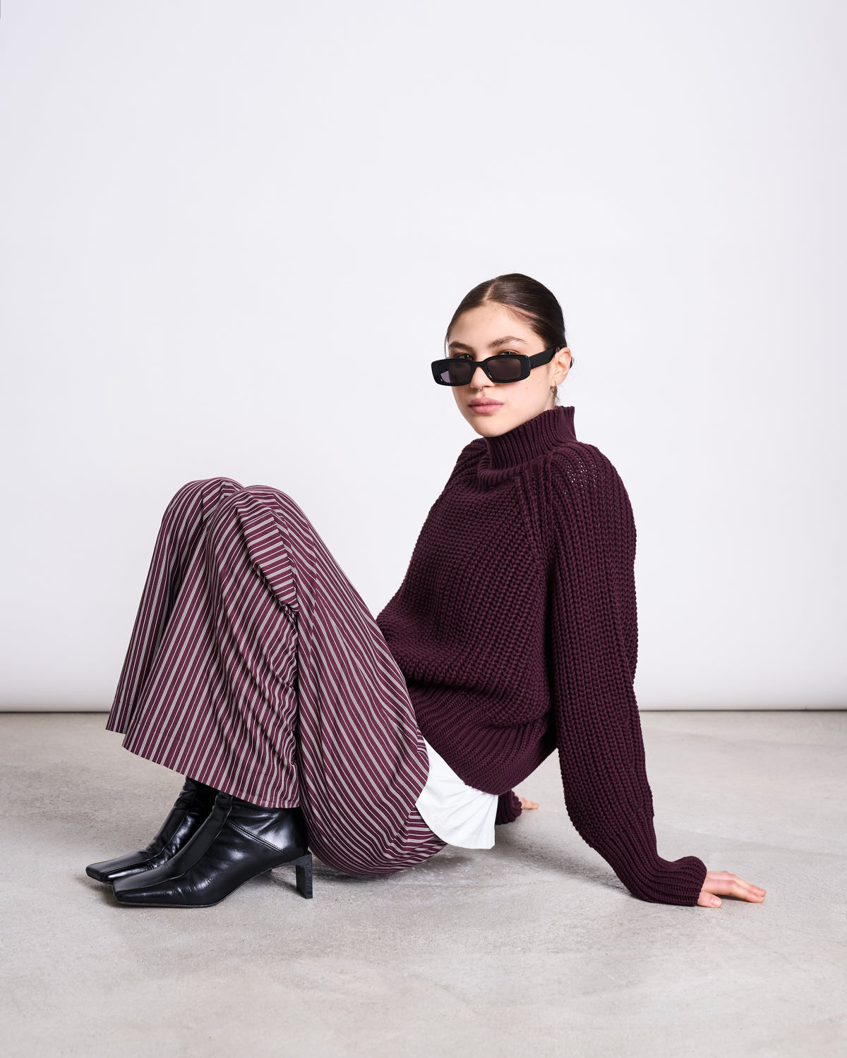 JUMPER OLA CHERRY LACQUER GOTS Jumper jan-n-june 3