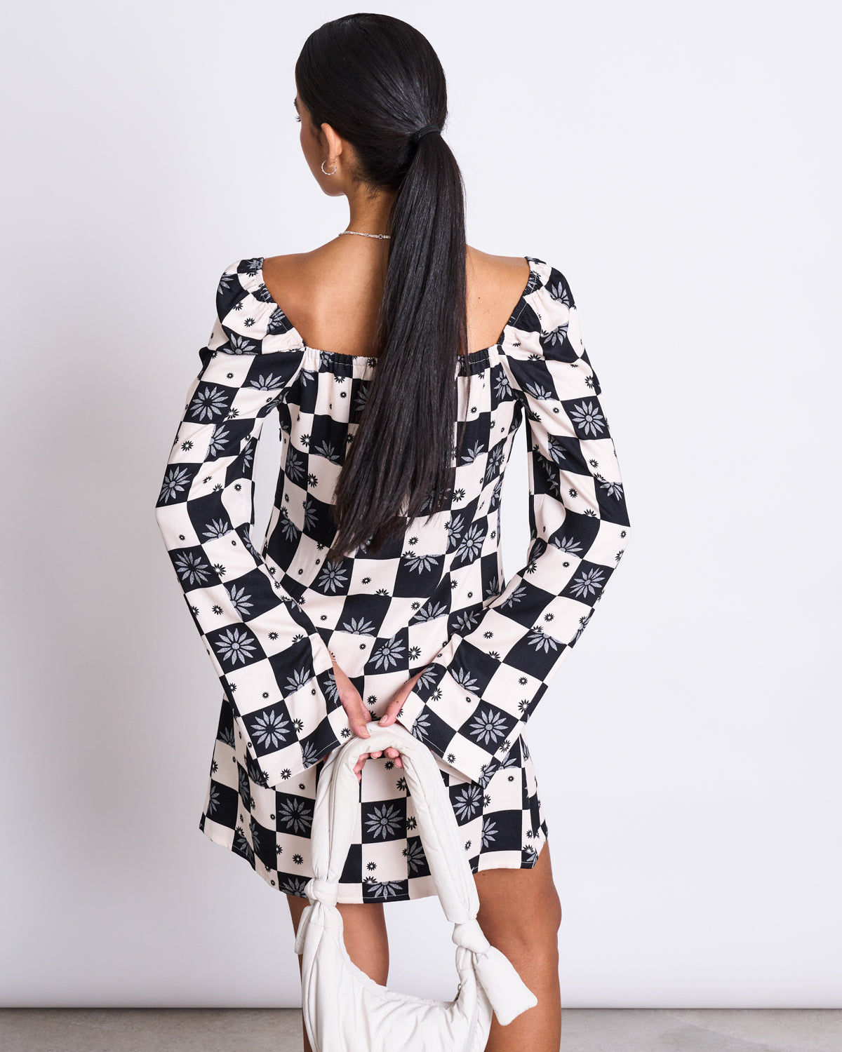 SQUARE NECK MINI DRESS GLAD FLORAL SQUARE PRINT Dresses jan-n-june 4