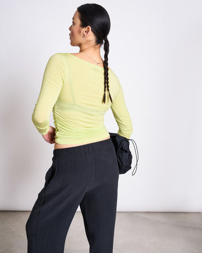 ASYMMETRICAL LONGSLEEVE CASMA GRANNY SMITH