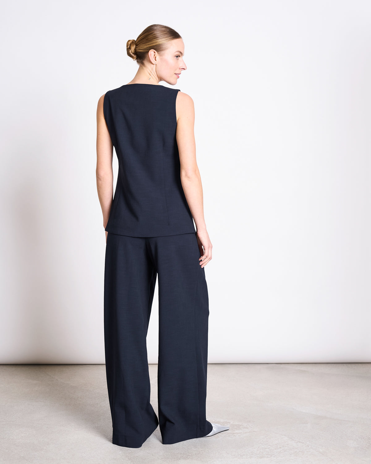 PLEATED WIDE PANTS NIVA NIGHTFALL Pants jan-n-june 7