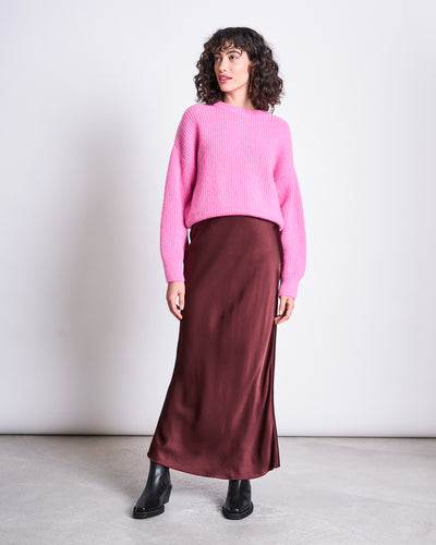 MAXI SKIRT SERIN INTENSE RUST