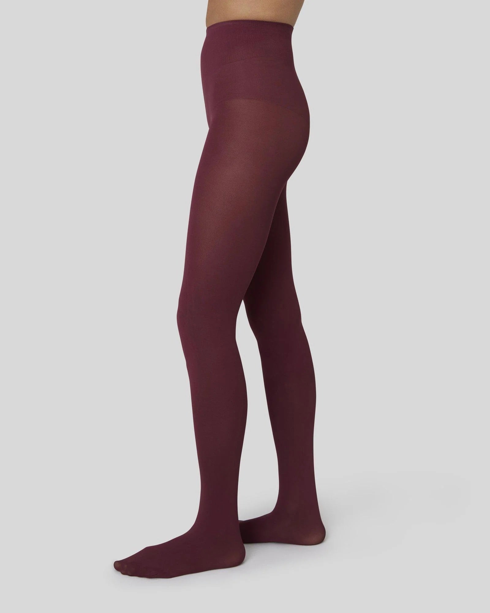 SWEDISH STOCKINGS OLIVIA PREMIUM TIGHTS DEEP RED 60 DEN