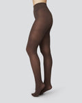 SWEDISH STOCKINGS OLIVIA PREMIUM TIGHTS DARK BROWN 60 DEN