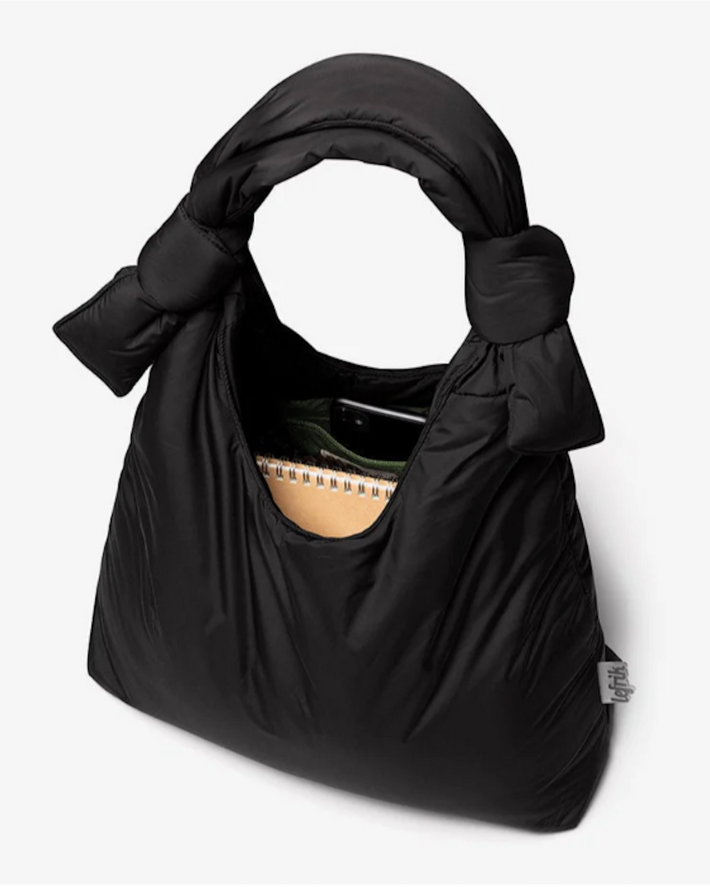 BAG BIWA PUFFY REGULAR BLACK