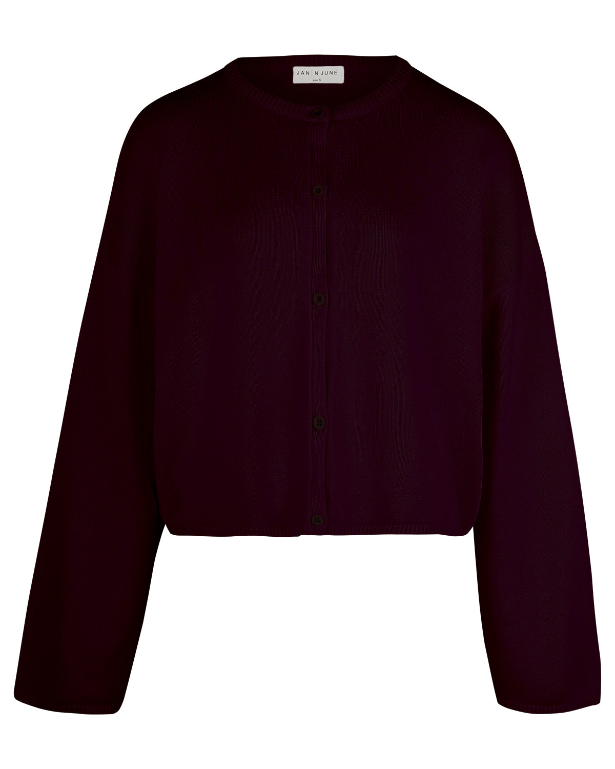 LIGHT CARDIGAN ASAS CHERRY LACQUER GOTS