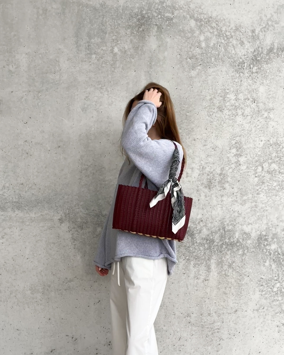 RAYAS COLLECTIVE SHOULDER BAG MAROON Accessories jan-n-june 2
