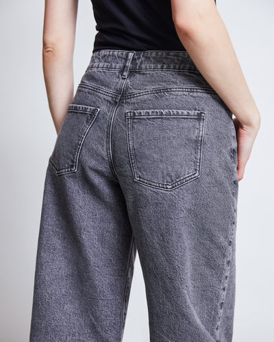 WIDE LEG JEANS SUNNY LIGHT GREY