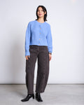 ALPACA CREWNECK CARDIGAN BENI MID BLUE Cardigan jan-n-june 1