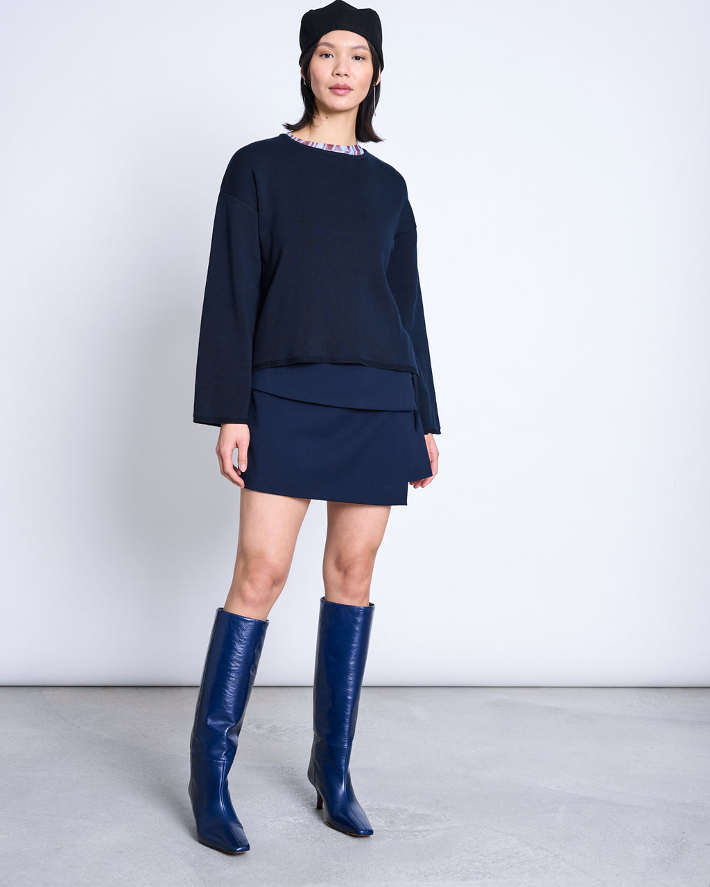 LIGHT KNIT JUMPER WILLIAMSBURG NIGHTFALL GOTS Sweater jan-n-june 3