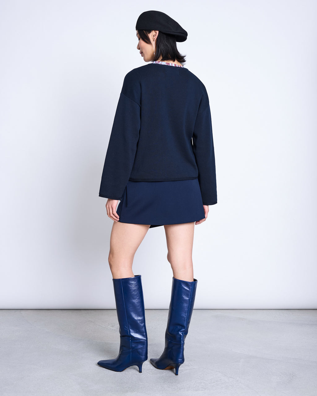 LIGHT KNIT JUMPER WILLIAMSBURG NIGHTFALL GOTS Sweater jan-n-june 5