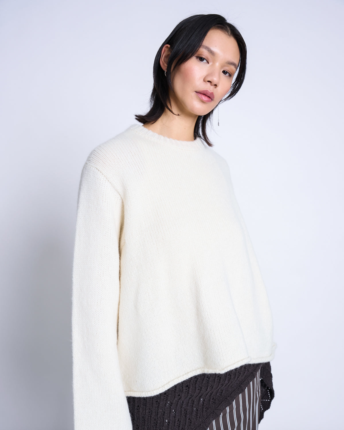 OVERSIZED ALPACA MIX JUMPER WOOLY SONA OFFWHITE Jumper jan-n-june 5