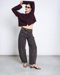 BARREL LEG DENIM JEANS FAYA MUD GOTS Pants jan-n-june 1