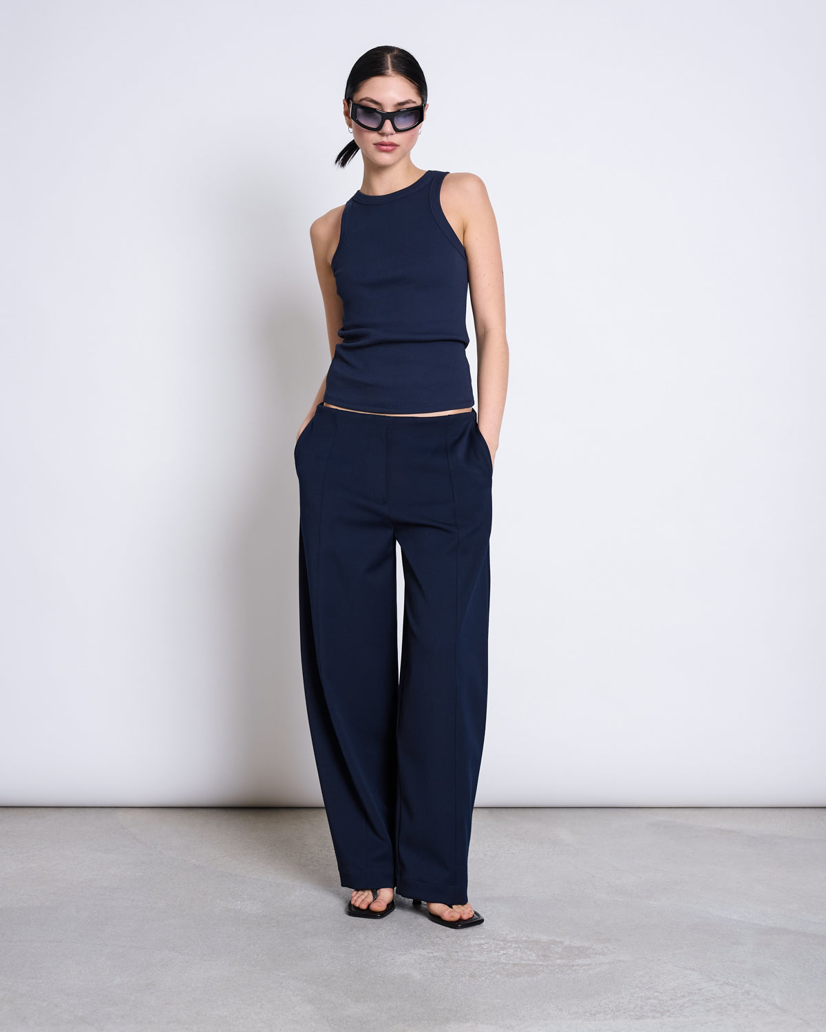 BARREL LEG PANTS JUNY NIGHTFALL Pants jan-n-june 1