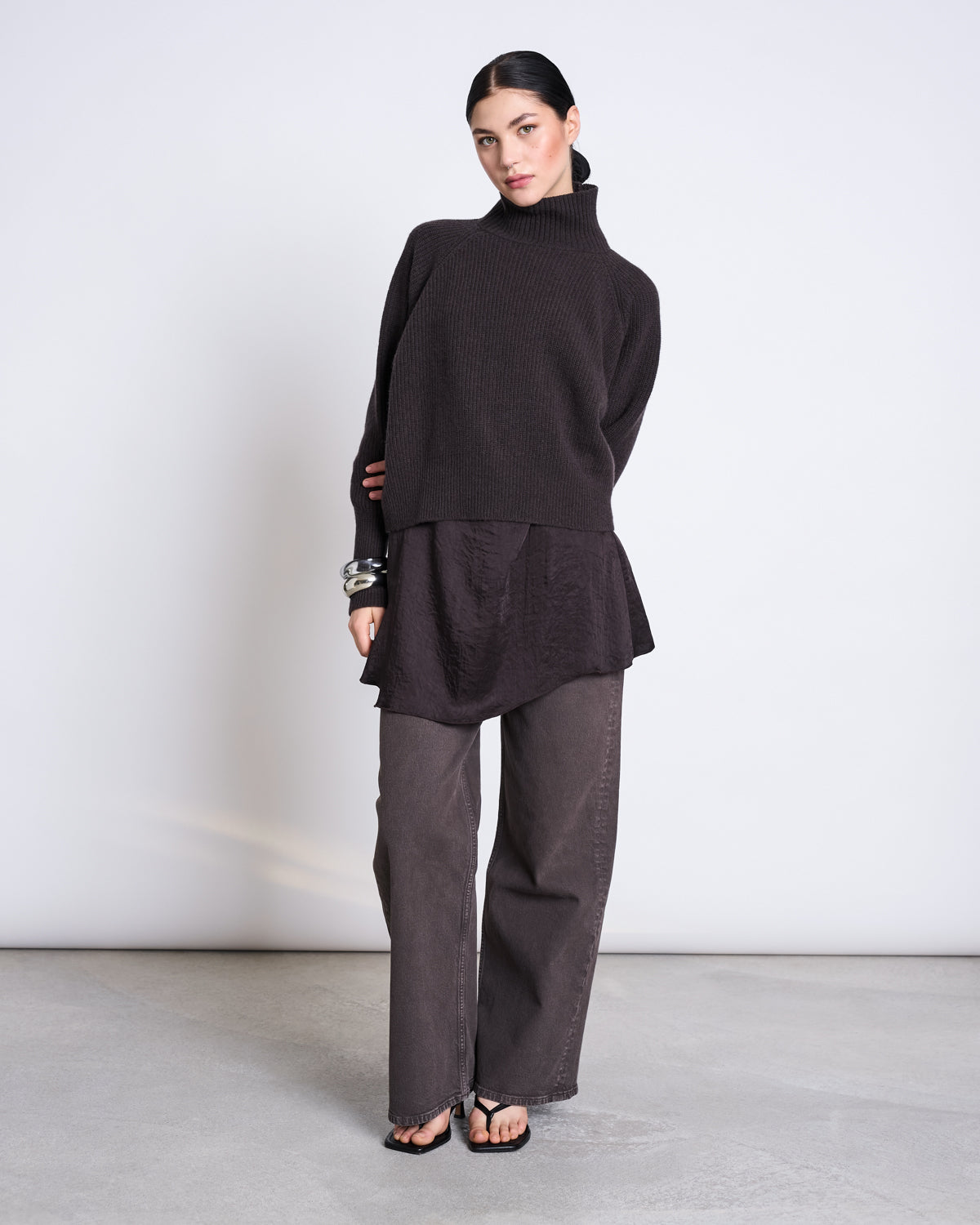 HIGH-NECK JUMPER WOOLY OLA ZARTBITTER GOTS Sweater jan-n-june 1