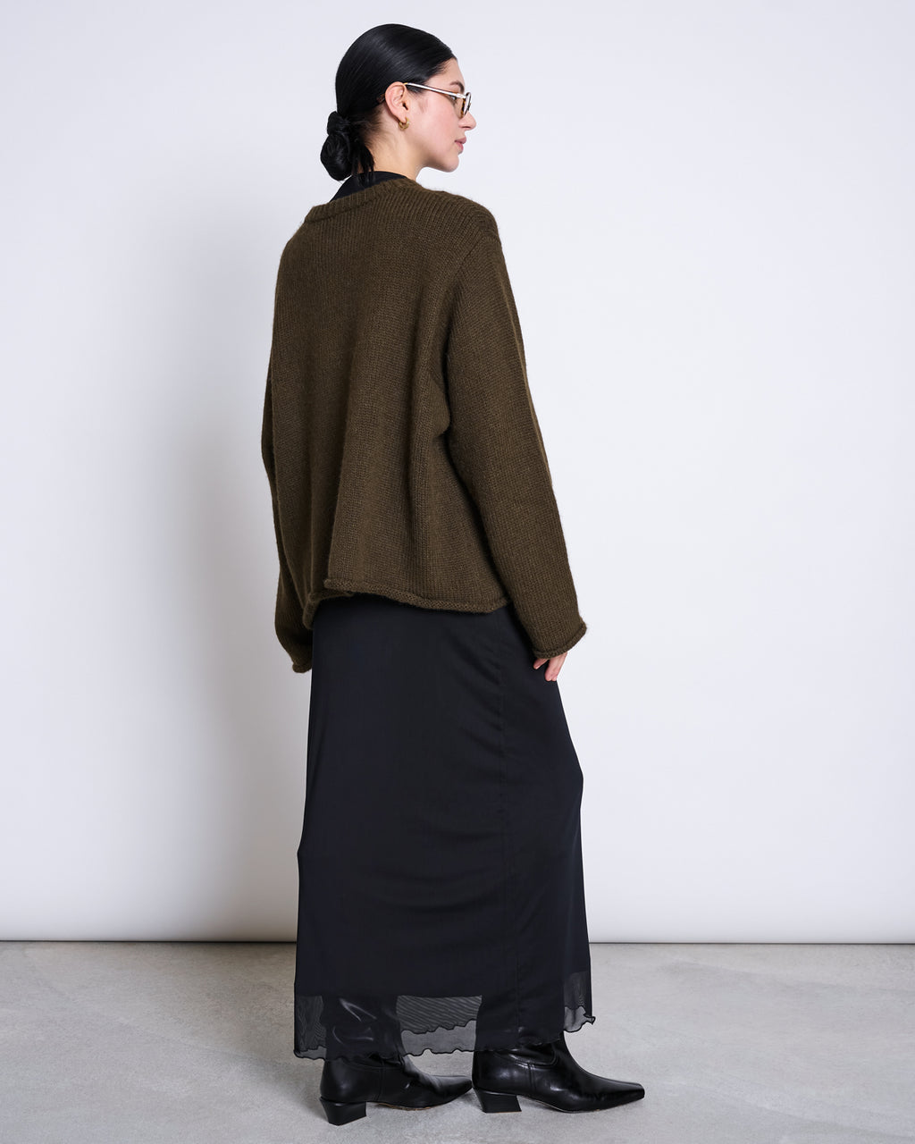 MESH LONGSLEEVE DRESS ZALDI BLACK Dress jan-n-june 8