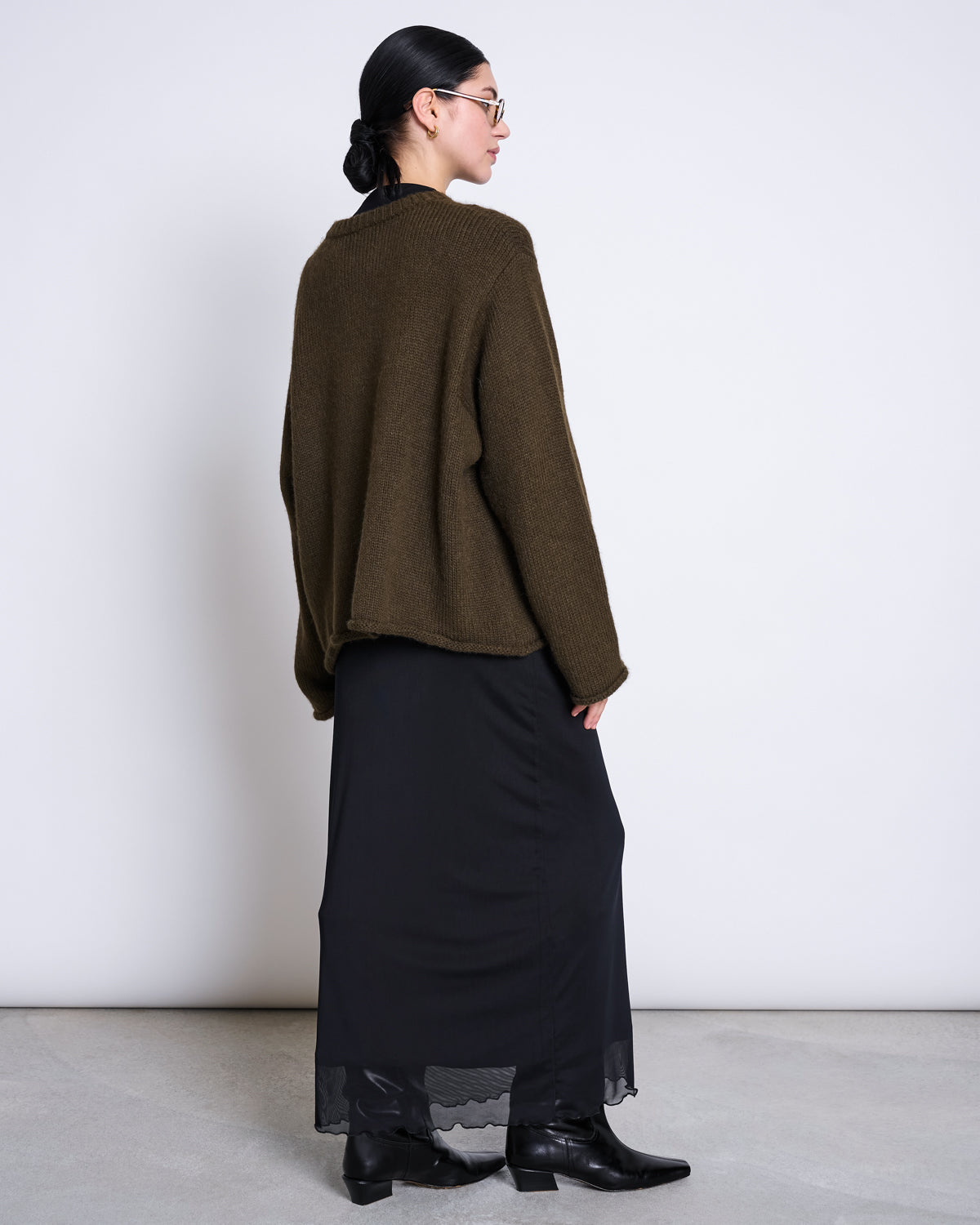 MESH LONGSLEEVE DRESS ZALDI BLACK Dress jan-n-june 8