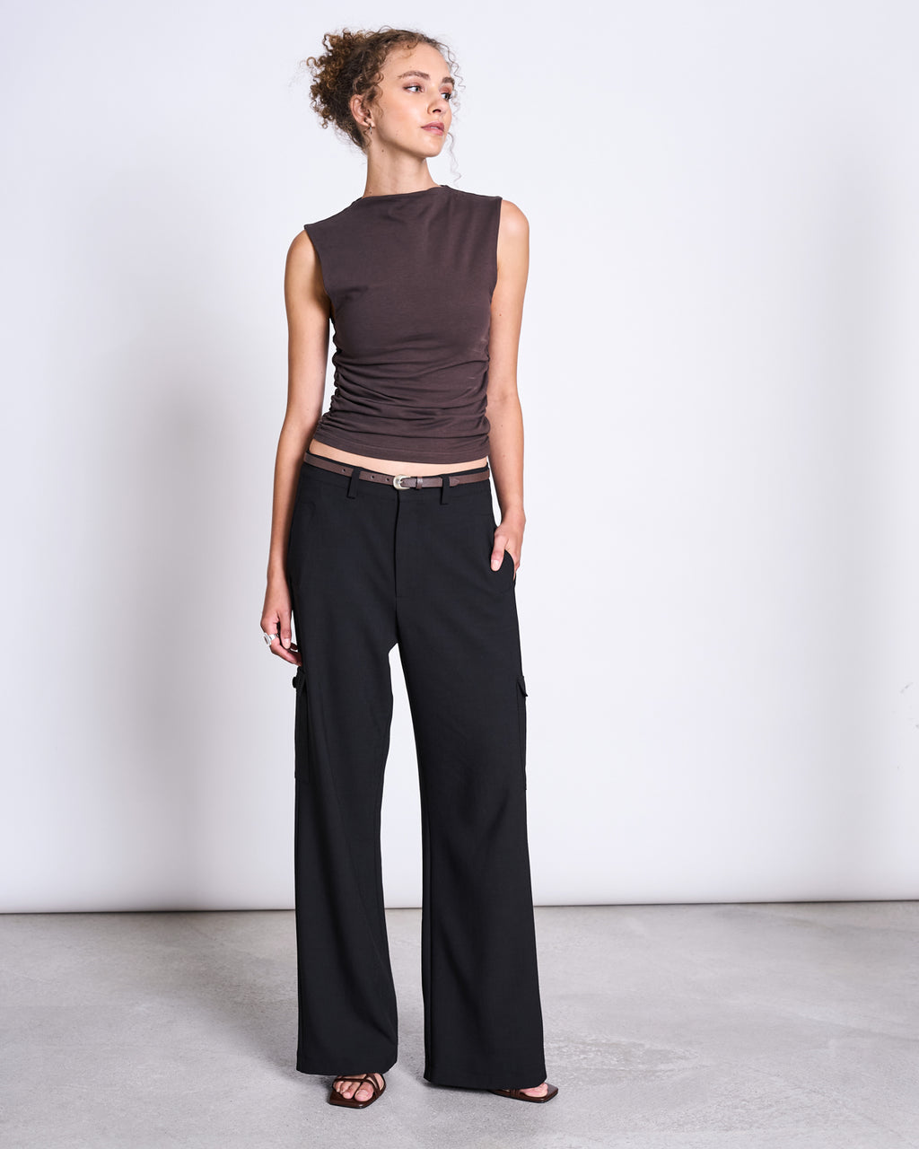 RUFFLE TOP RAFO MUD GOTS T-shirt jan-n-june 6