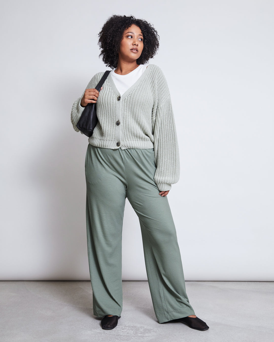 CHUNKY CARDIGAN LENA VINTAGE LACE GOTS – JAN 'N JUNE