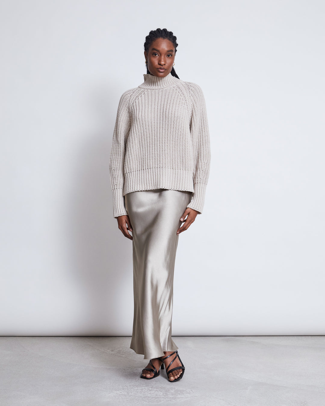 トップス Juno turtle knit bodysuit ivory WeWoreWhat Turtle Neck Bodysuit in Umber | REVOLVE