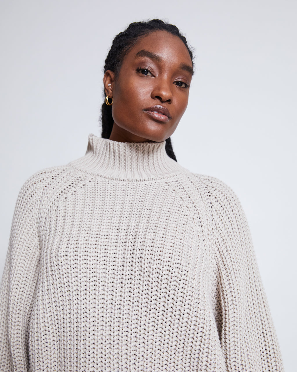 JUMPER OLA IVORY GOTS Turtleneck jan-n-june 3