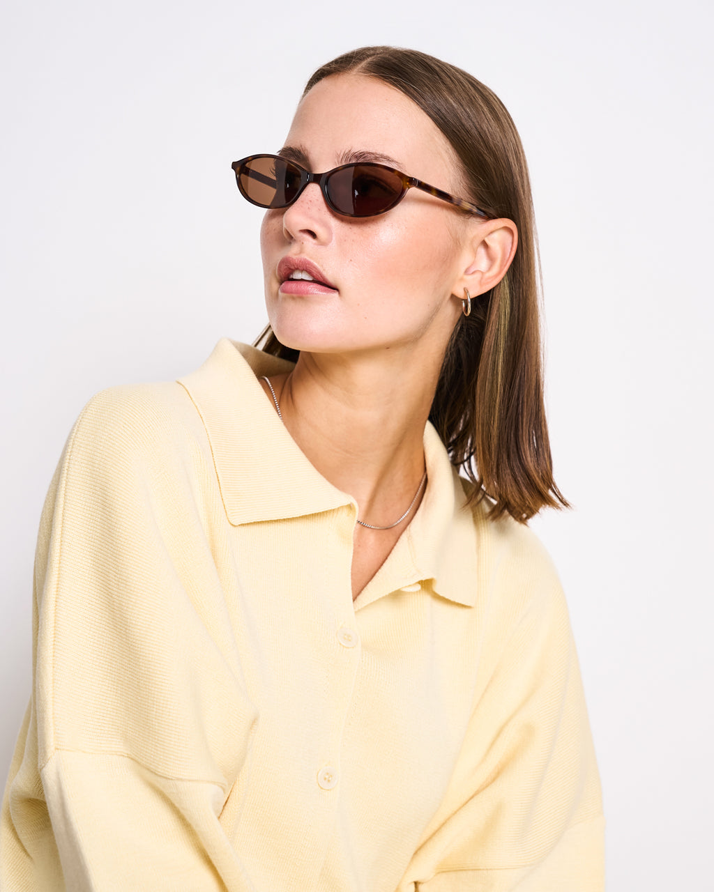 CARDIGAN ANJO BUTTERMILK GOTS